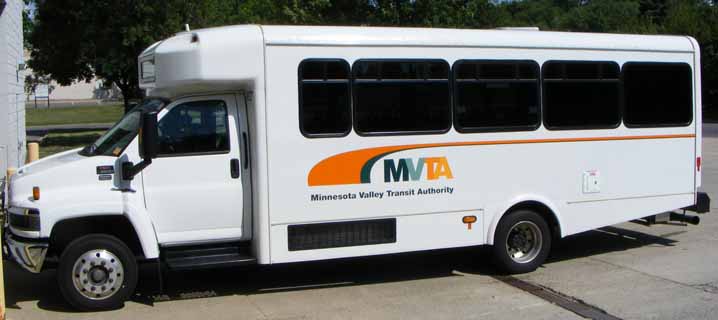 MVTA GMC C5500 minibus